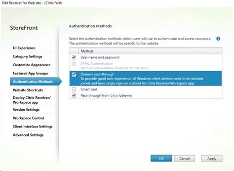 citrix smart card single sign on|citrix single sign on setup.